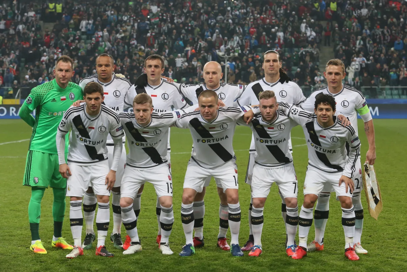 Zawodnicy Legii Warszawa