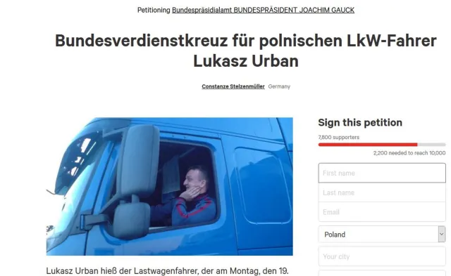 Niemcy chcą uhonorować bohaterskiego Polaka. Petycja do prezydenta o przyznanie orderu