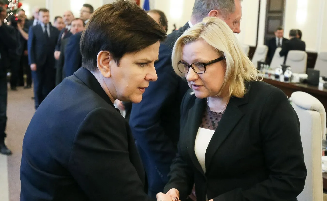Beata Szydło i Beata Kempa
