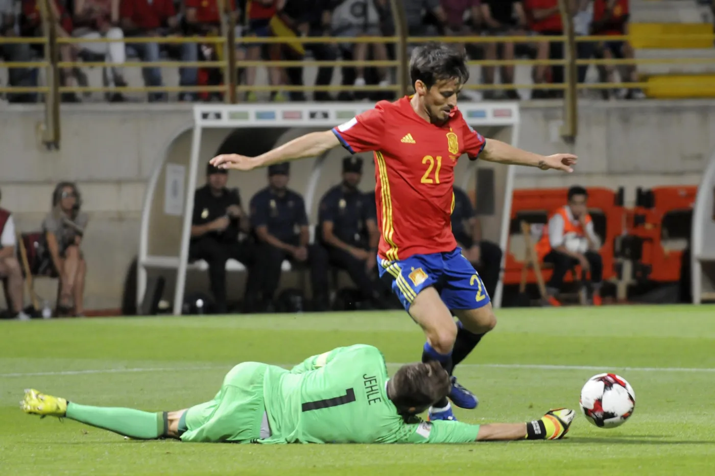 David Silva i Peter Jehle