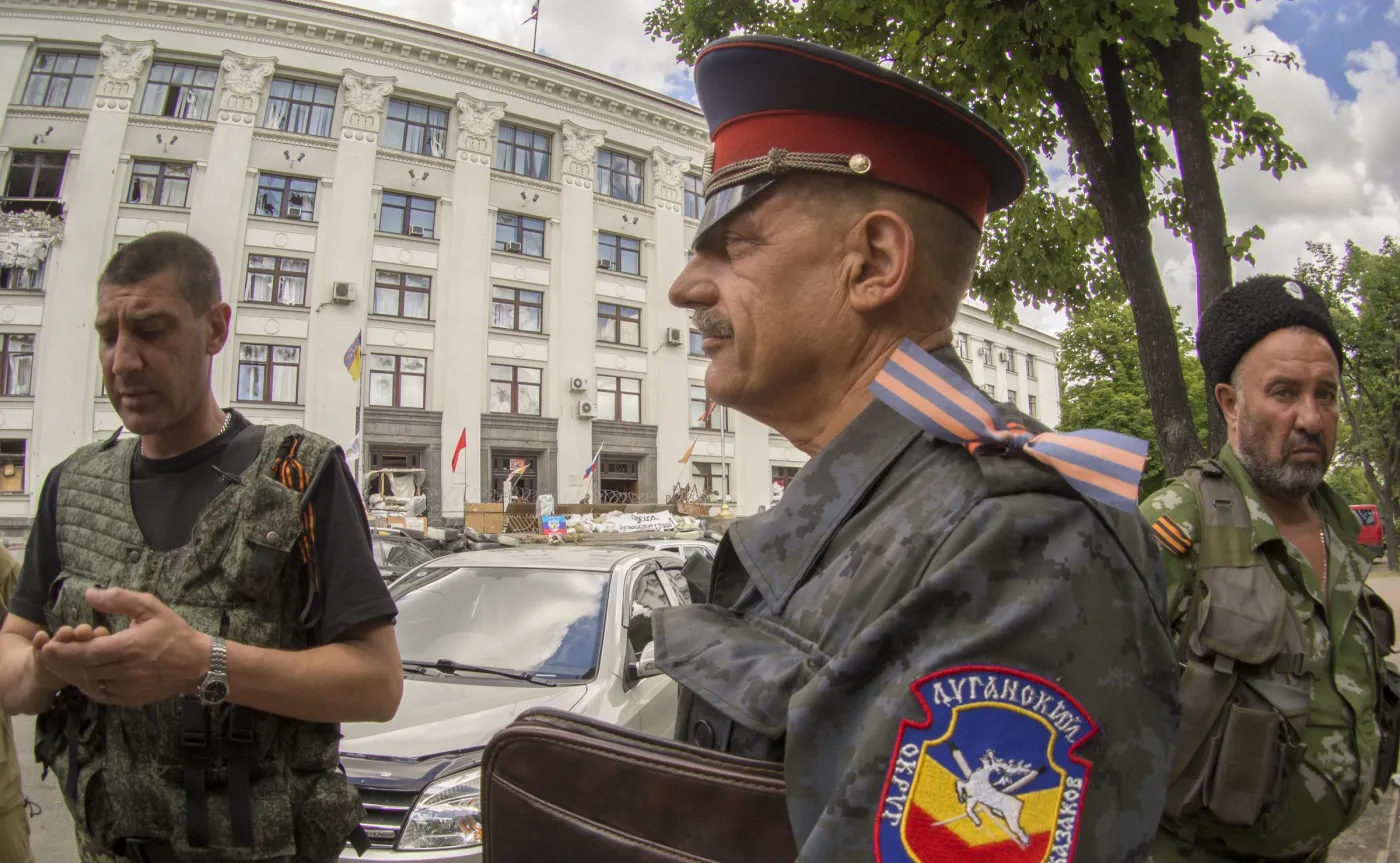 Donieccy Kozacy w Ługańsku