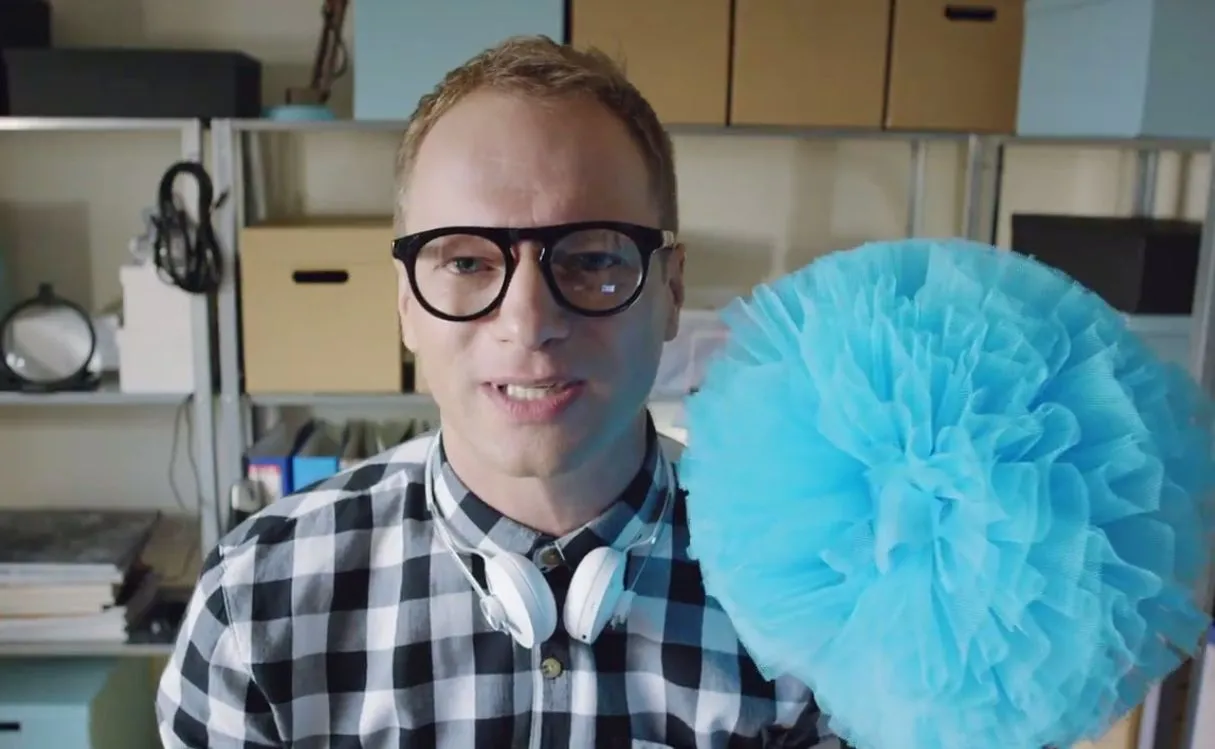 Maciej Stuhr jako youtuber