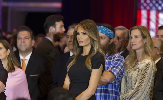 Melania Trump broni męża przed zarzutami molestowania seksualnego. "One mu się narzucały"