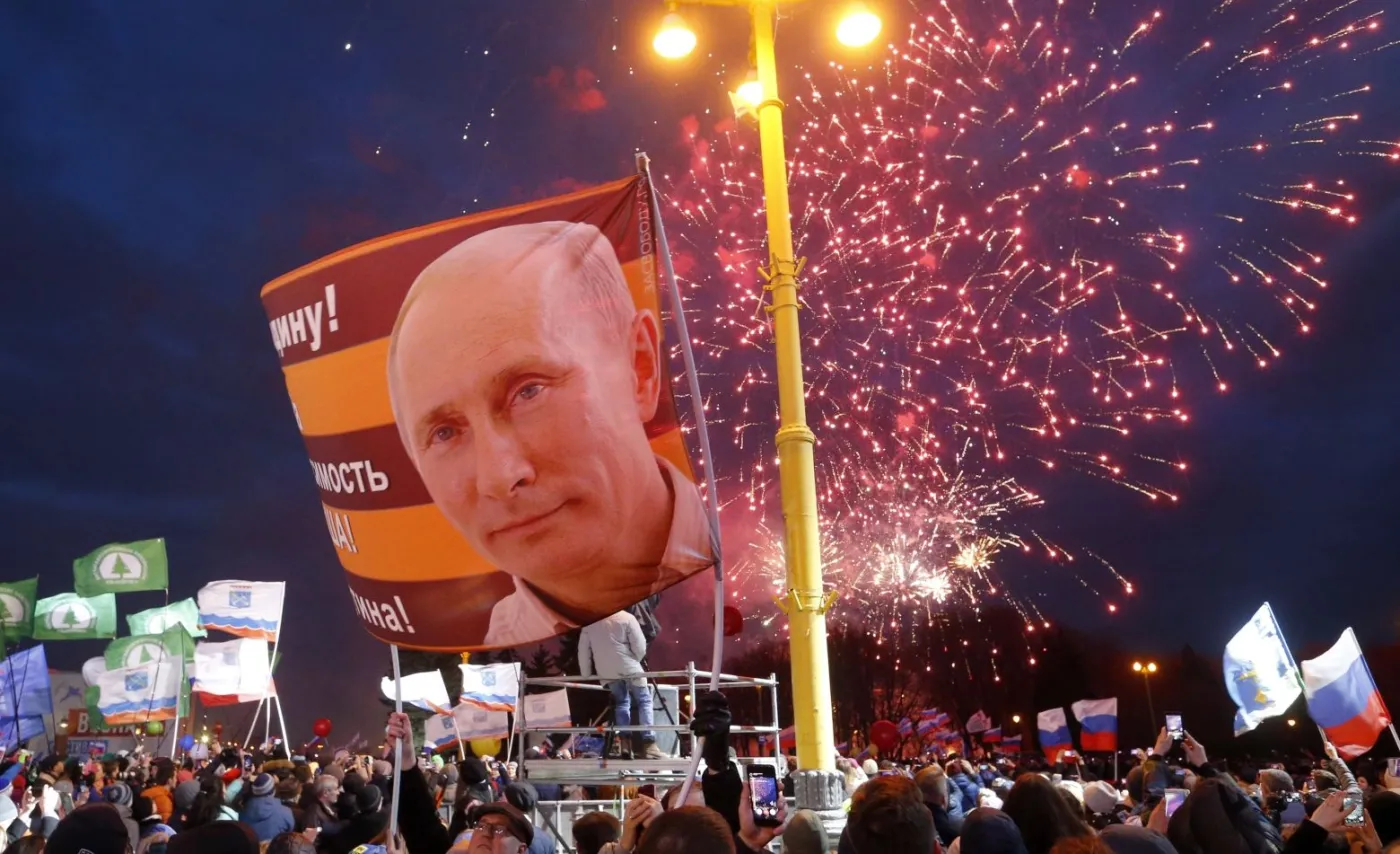 Rosjanie świętują rocznicę aneksji Krymu