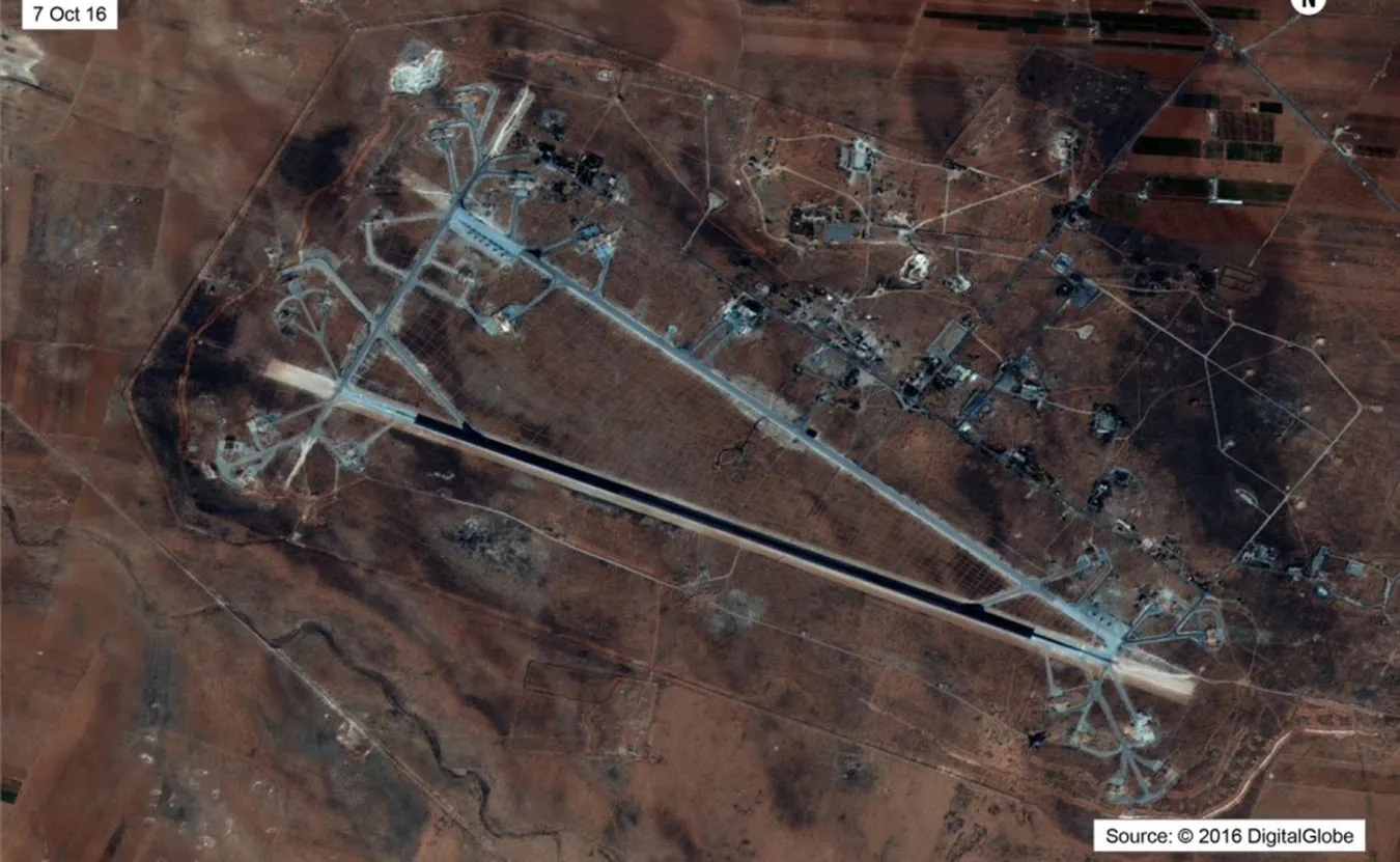 Zaatakowana syryjska baza