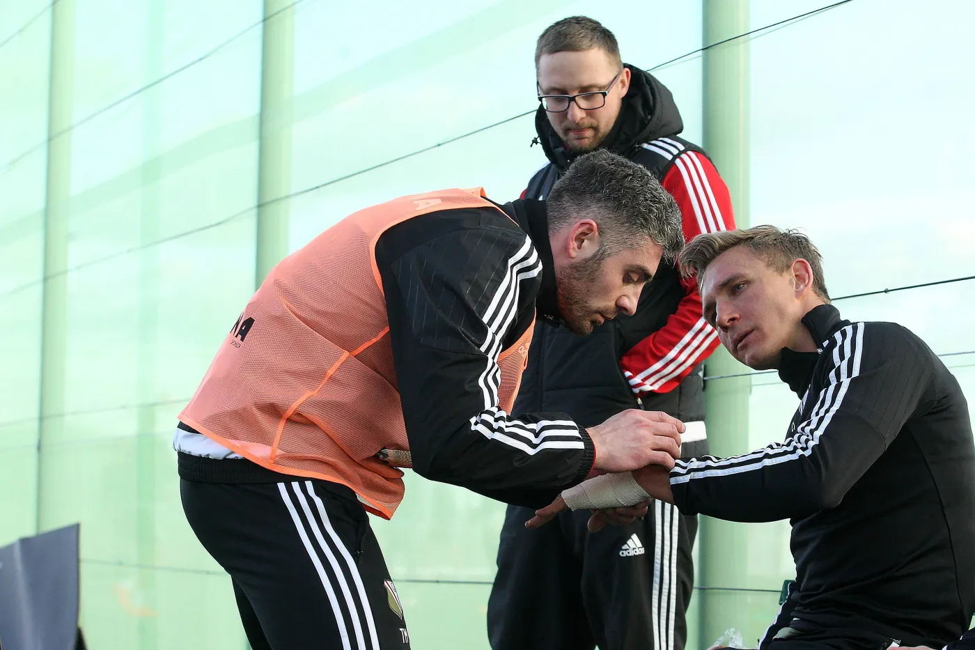 Jakub Rzeźniczak (z prawej)