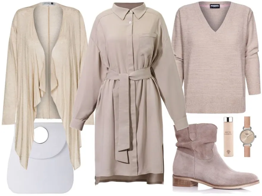 STYLIZACJE w kolorze nude