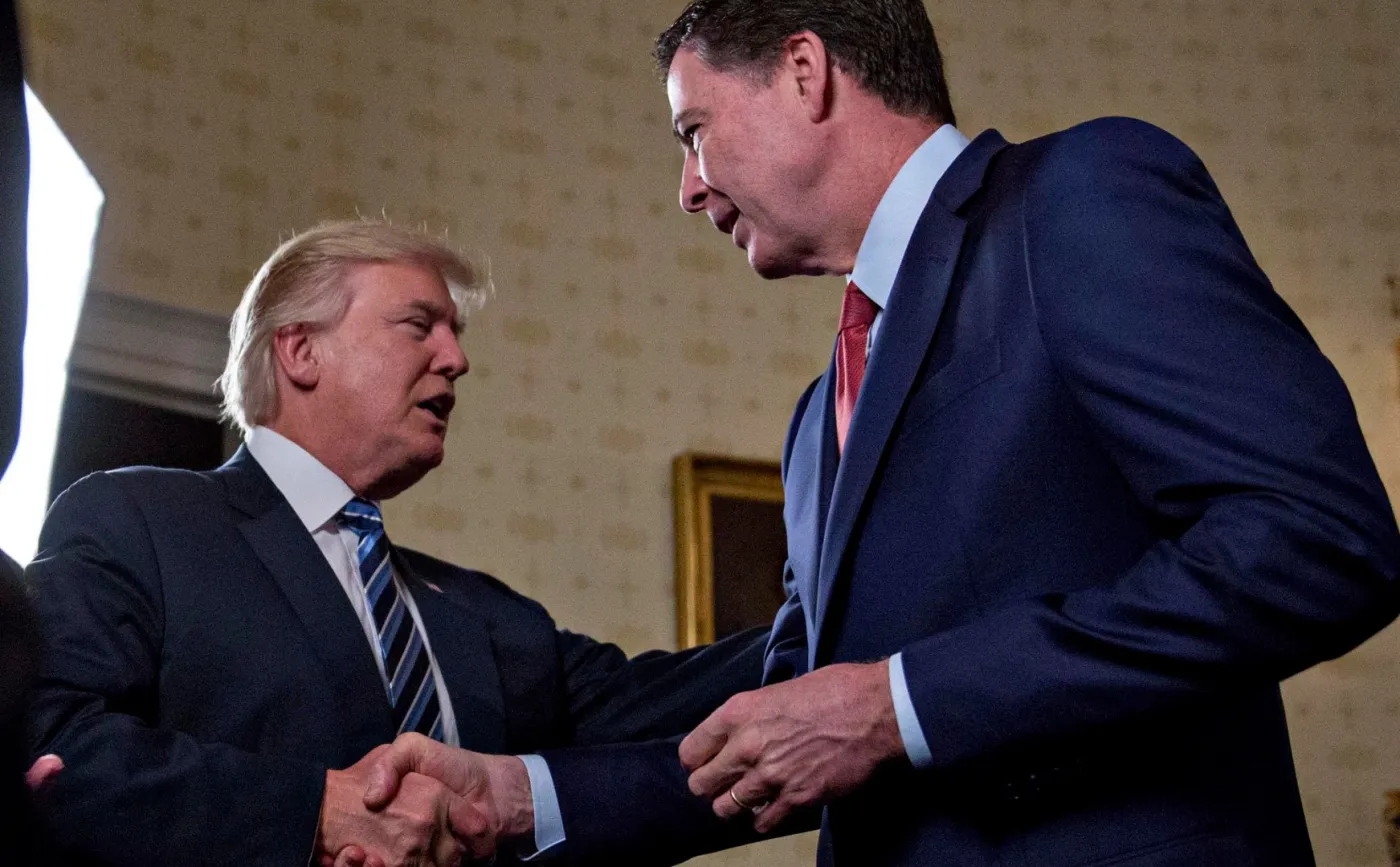 Donald Trump i James Comey
