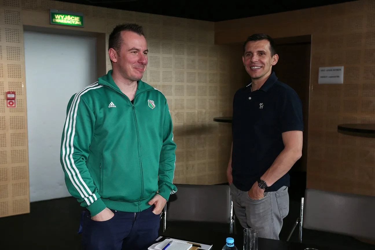 Radosław Kucharski (z lewej)