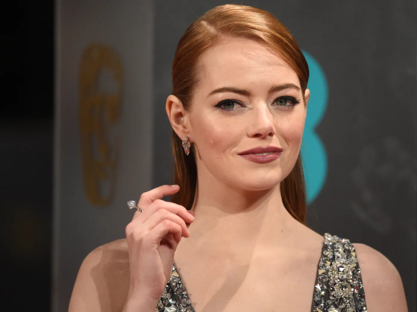 Emma Stone na gali BAFTA