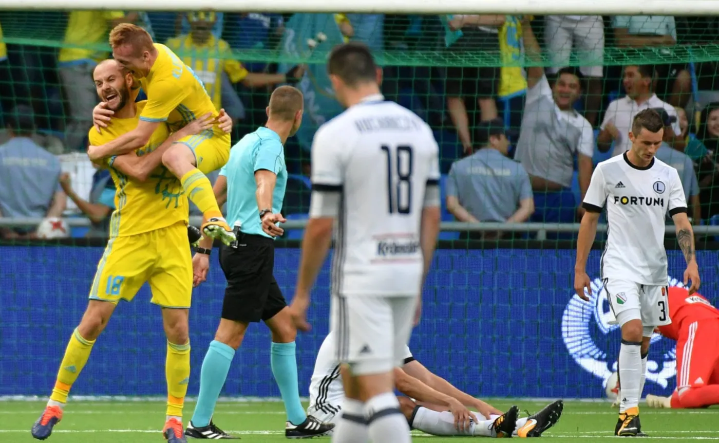 Legia nie dała rady Astanie. Bardzo trudne zadanie mistrzów Polski w rewanżu