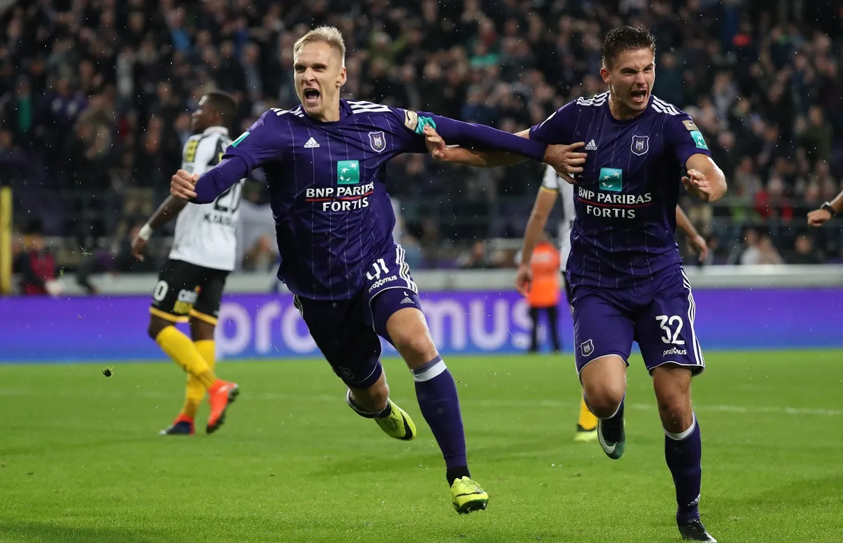 Łukasz Teodorczyk (z lewej)