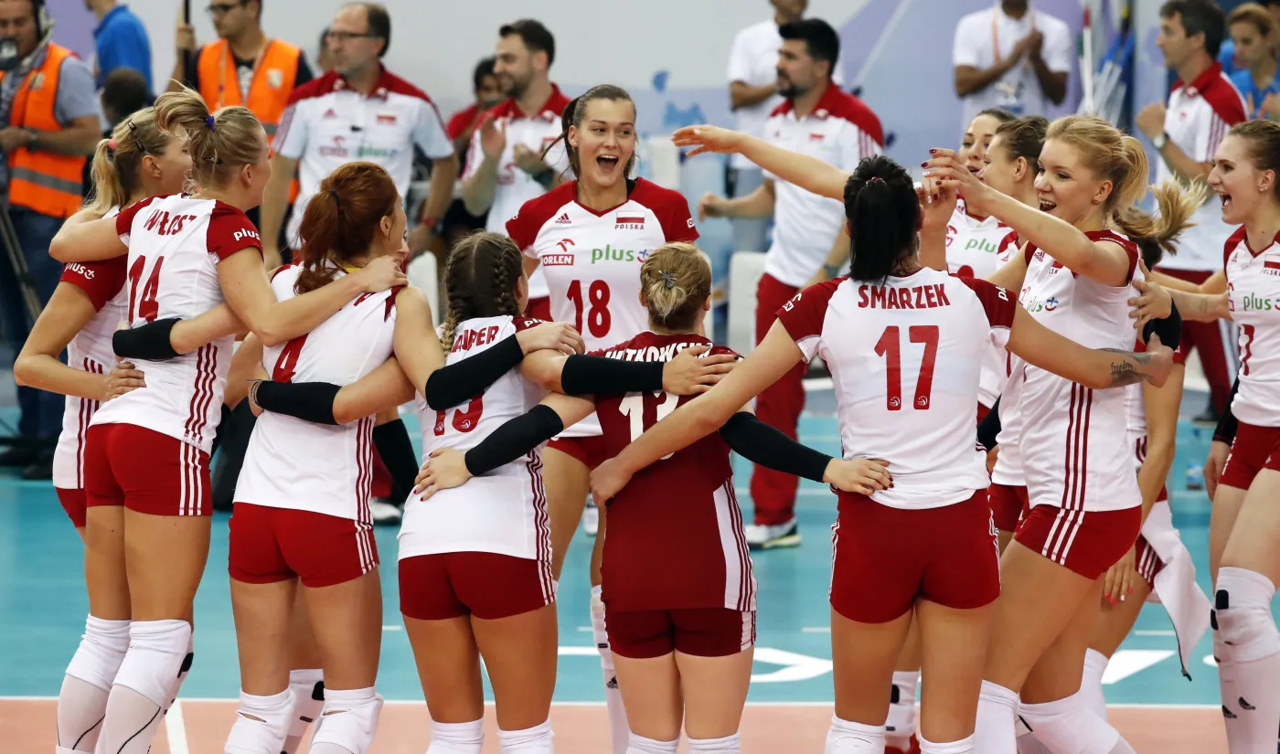 Radość polskich siatkarek