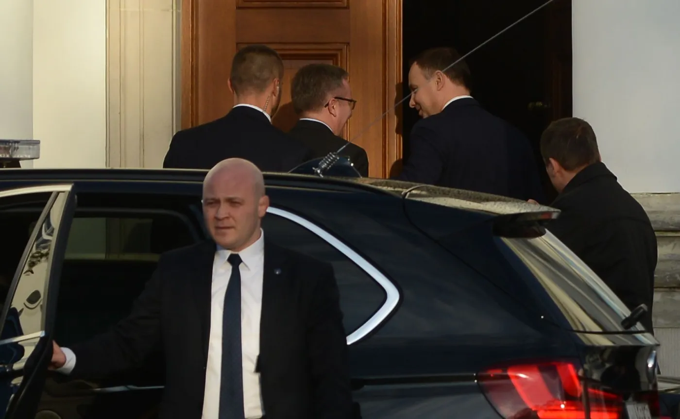 Andrzej Duda w Belwederze