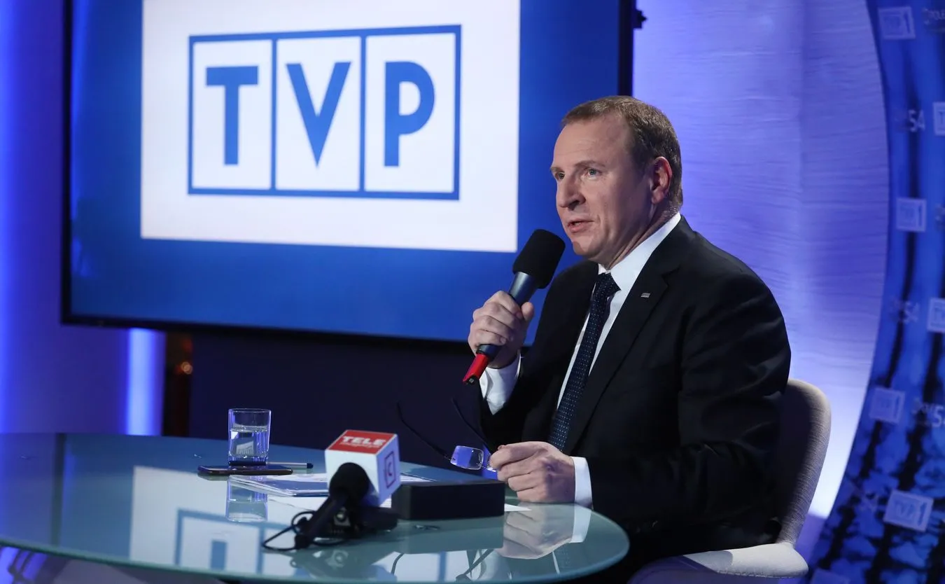 Prezes TVP Jacek Kurski