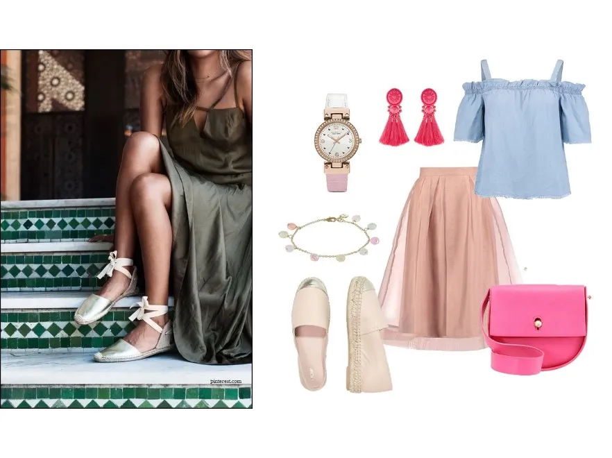 STYLIZACJE z espadrylami