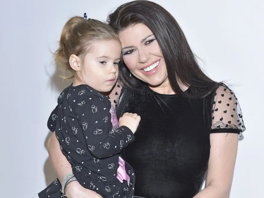 Iwona Węgrowska z córką