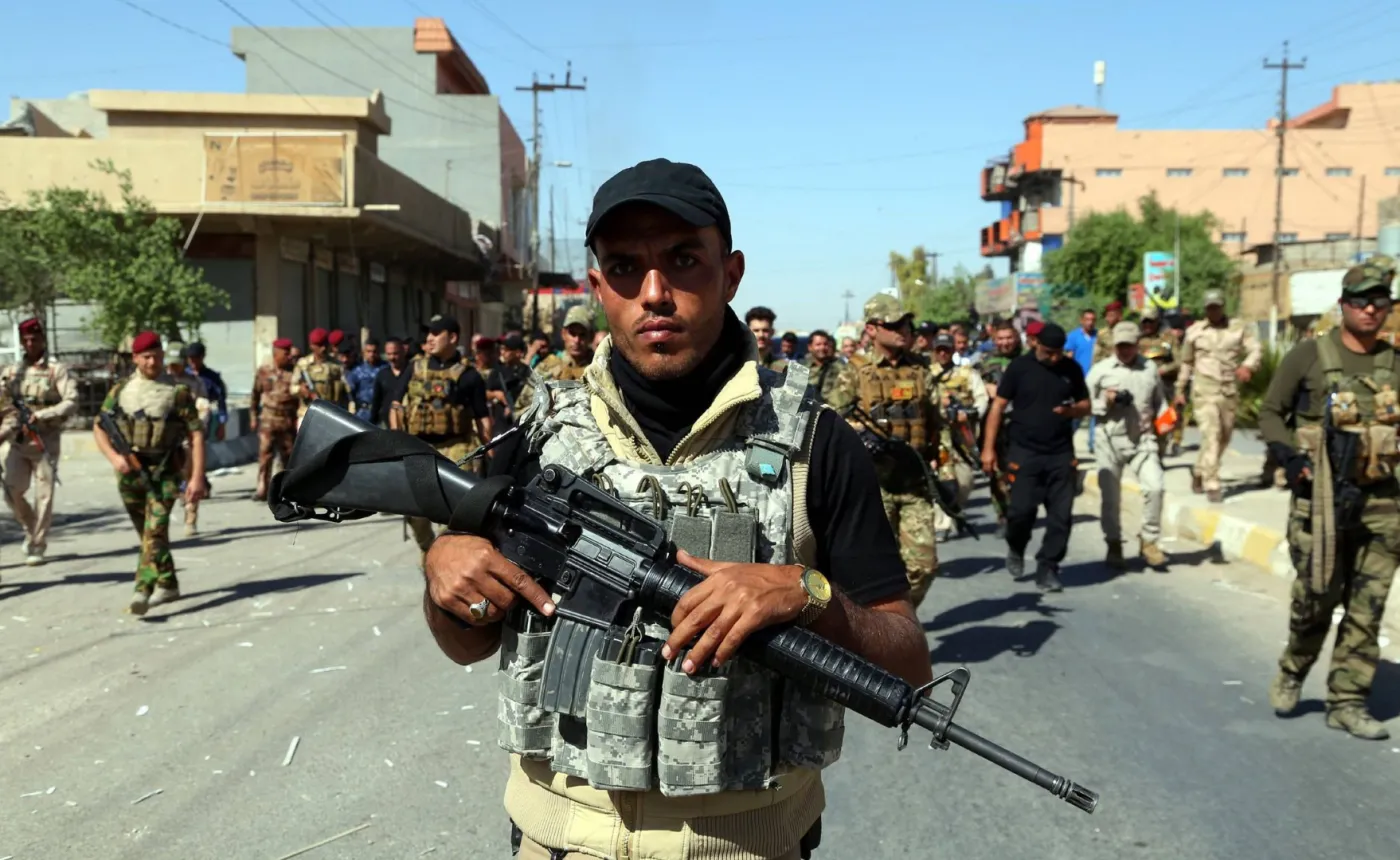 Szyicka milicja w Kirkuku