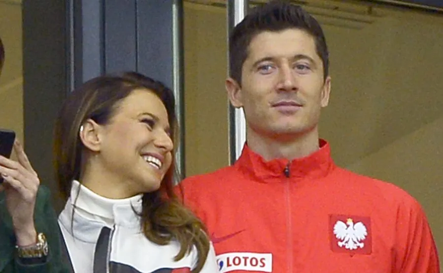Anna i Robert Lewandowscy