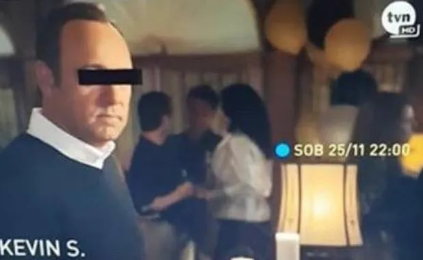 Kevin Spacey ocenzurowany