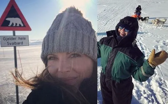 Śnieg, psie zaprzęgi i niedźwiedzie polarne, czyli nietypowa majówka Oli Kwaśniewskiej [GALERIA]