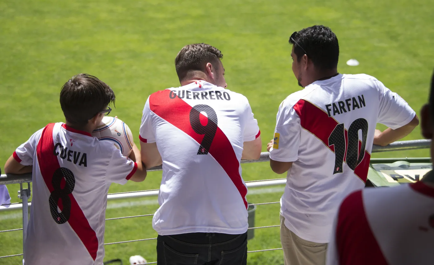 Kibice reprezentacji Peru