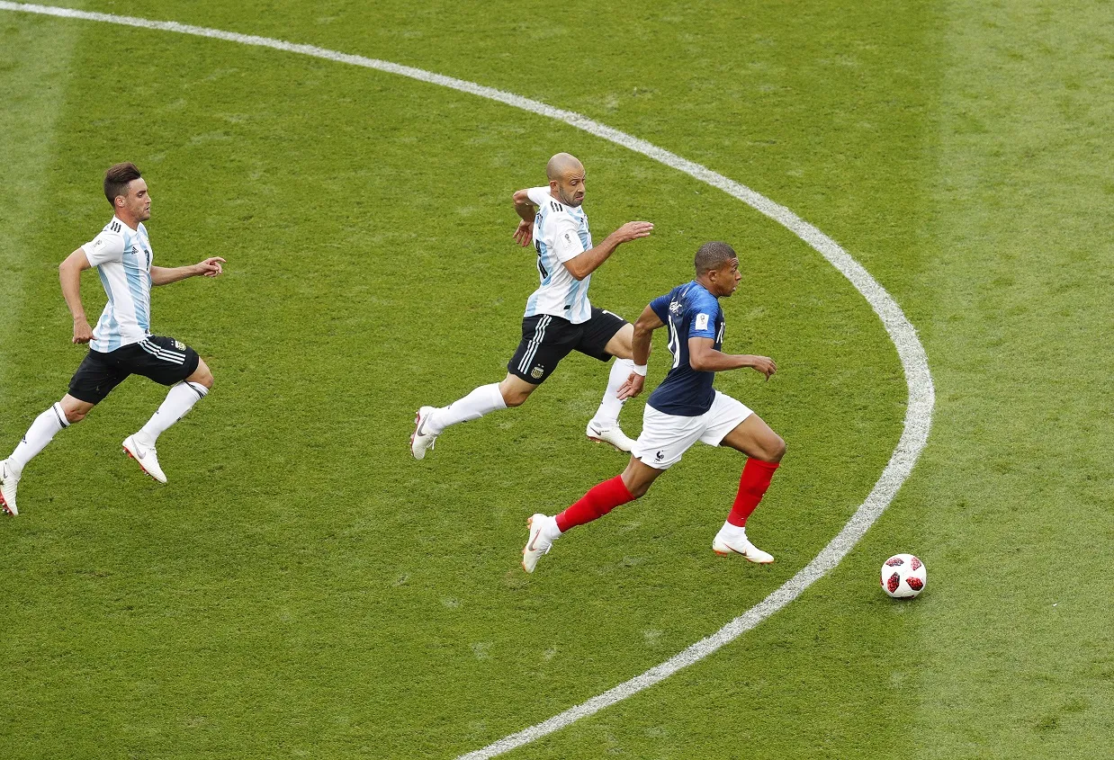 Kylian Mbappe najszybszym piłkarzem świata. Na mundialu zmierzyli mu prędkość