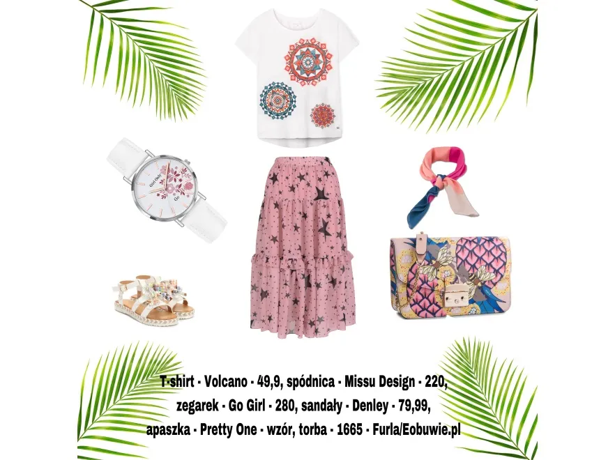 Moda (nie tylko) pod palmami, czyli STYLIZACJE na upalne dni