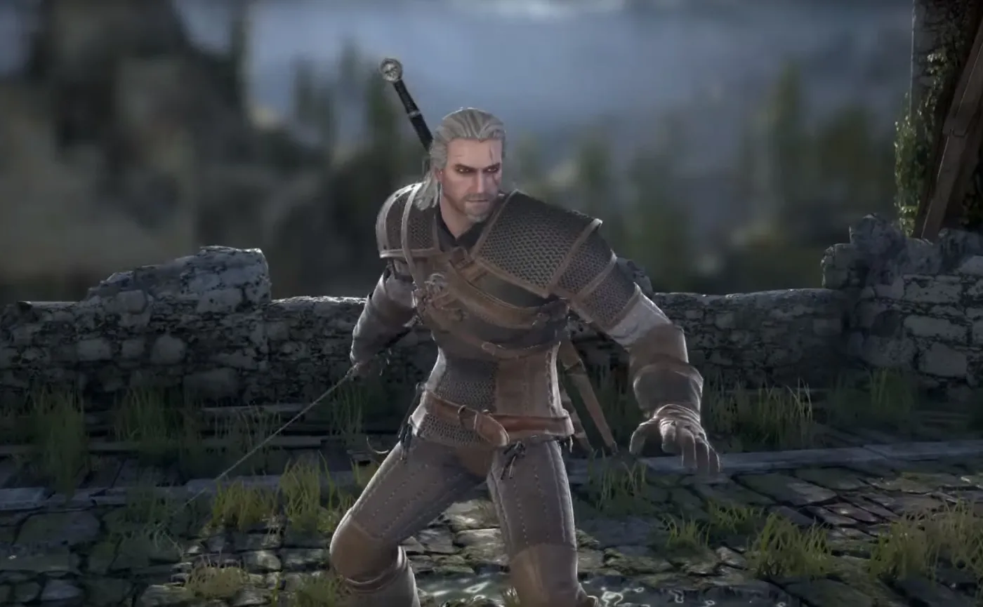 Geralt w SoulCalibur VI
