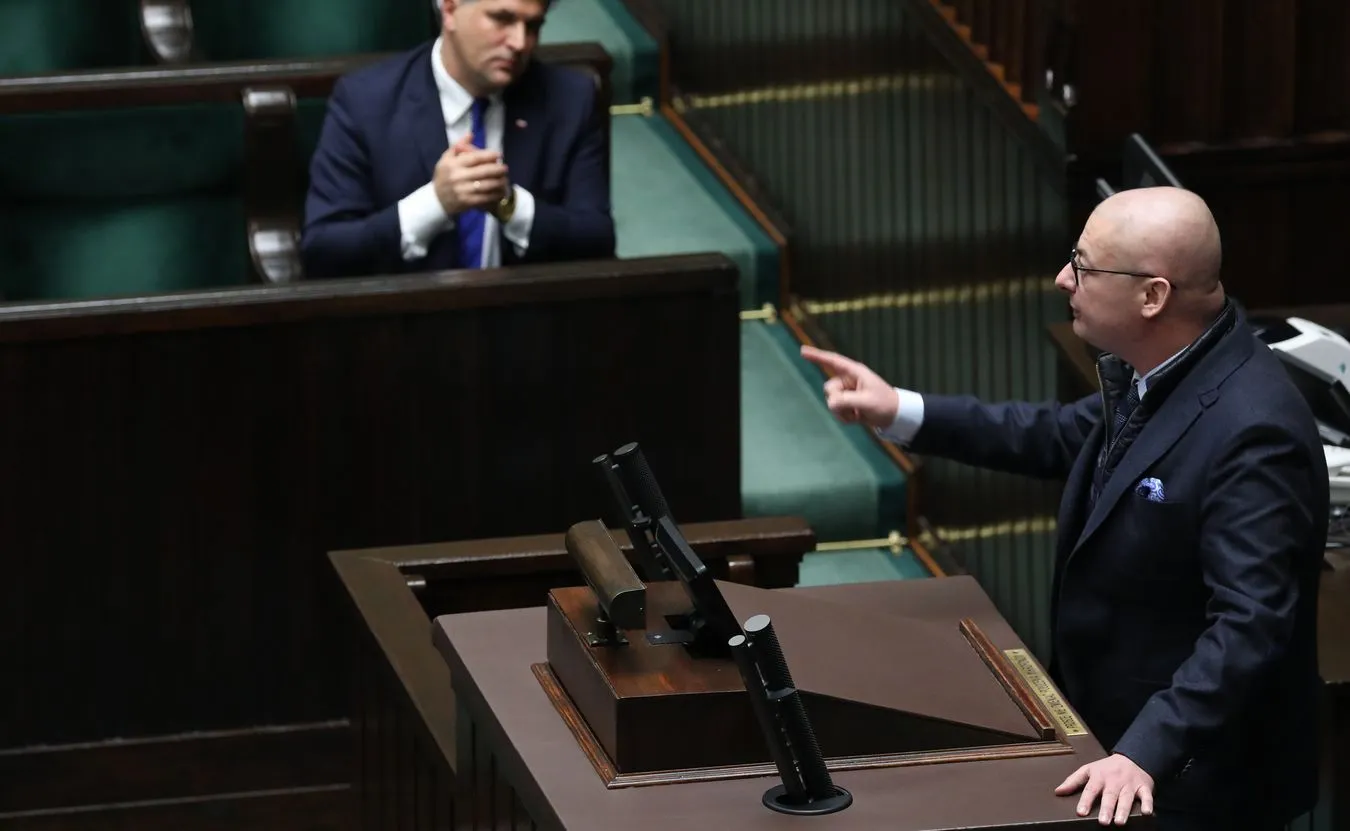 Michał Kamiński w Sejmie