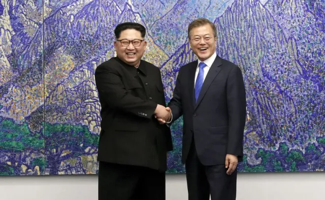 Pierwsze deklaracje przywódców obu Korei. Kim nie będzie już "zakłócał snu" Muna próbami rakietowymi