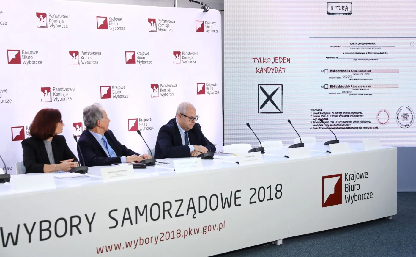 Konferencja prasowa PKW