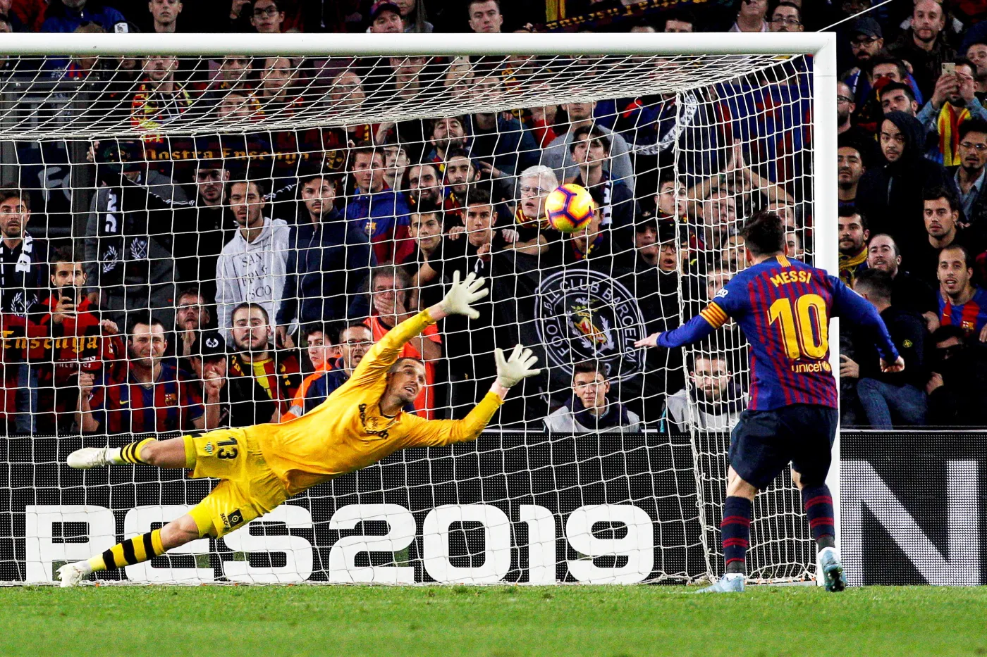 Lionel Messi i Pau Lopez