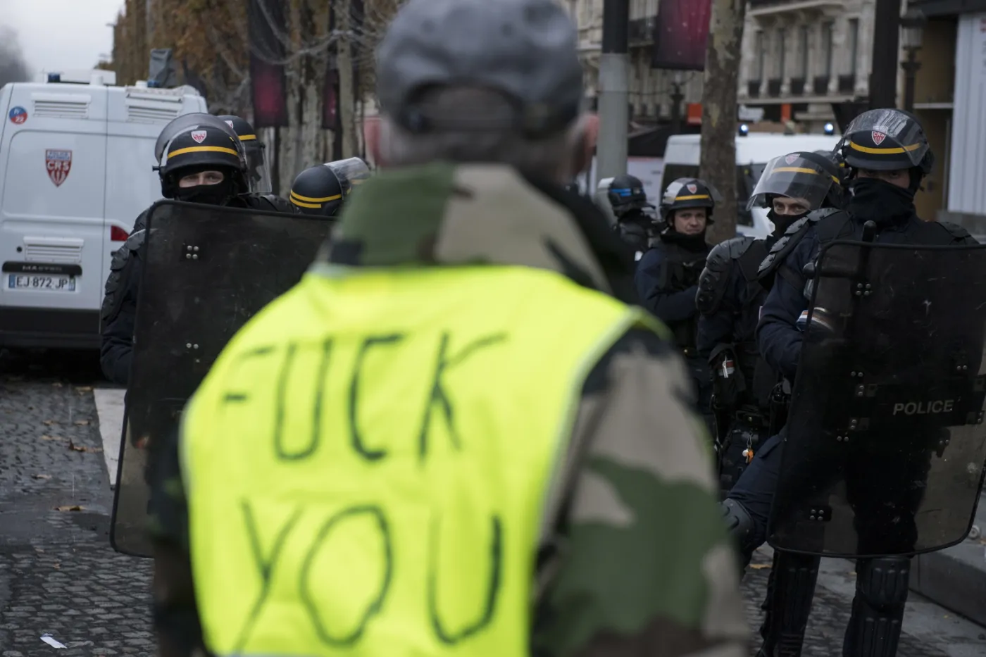 Protest żółtych kamizelek