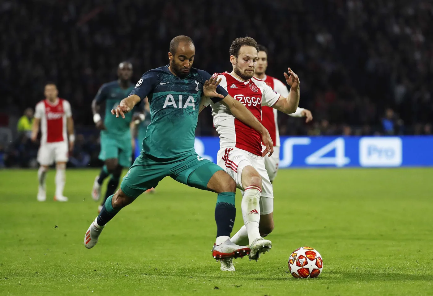 Daley Blind i Lucas Moura
