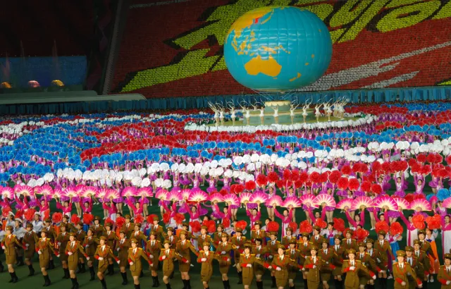 Słynne masowe pokazy gimnastyczne w Korei Pólnocnej wstrzymane po krytyce ze strony Kim Dzong Una