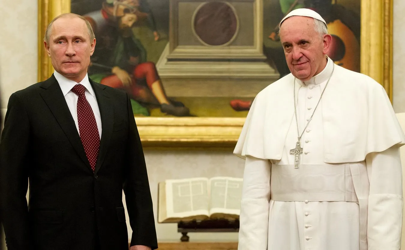 Papież Franciszek Putin