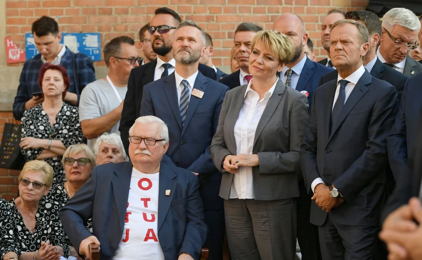 Lech Wałęsa Donald Tusk