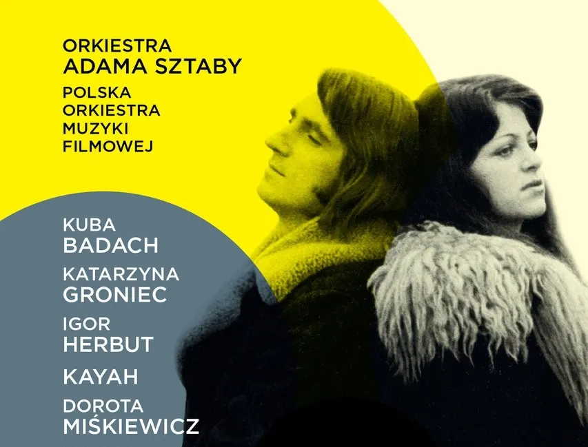 Plakat promujacy koncert