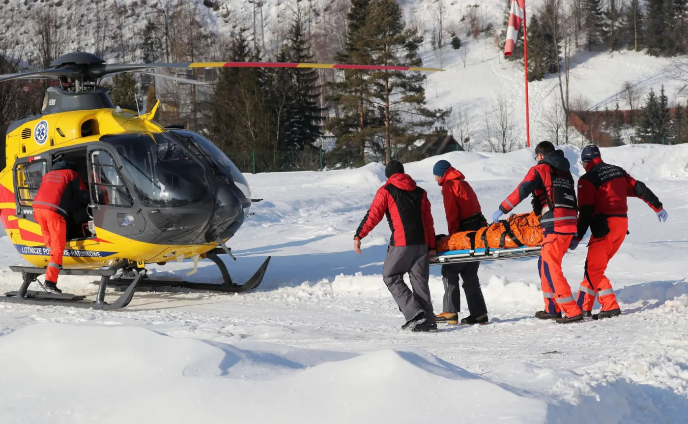 Akcja ratunkowa w Tatrach