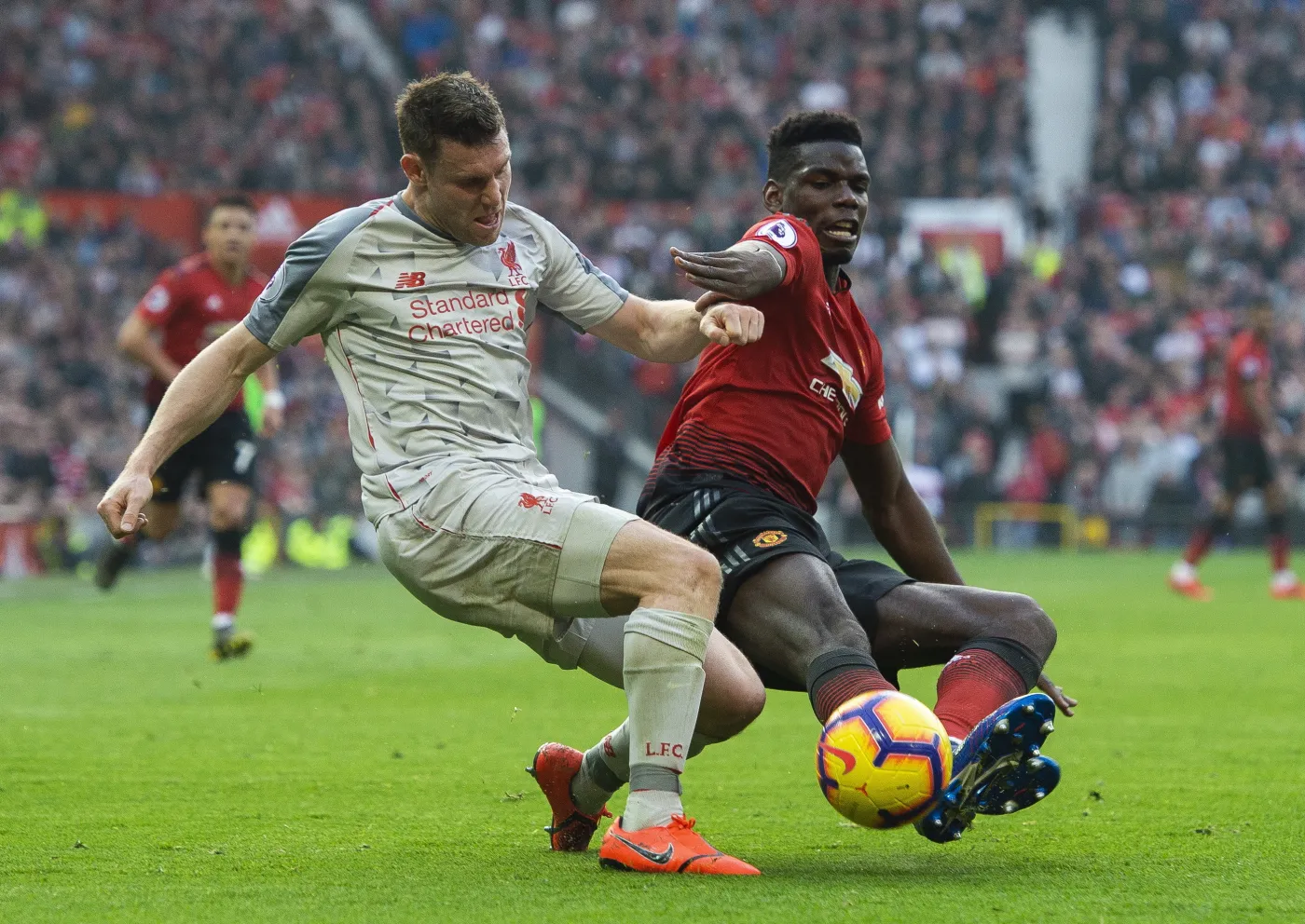 James Milner i Paul Pogba