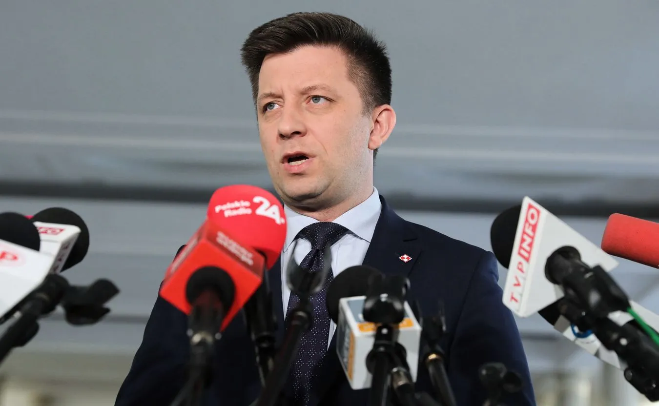 Szef KPRM Michał Dworczyk
