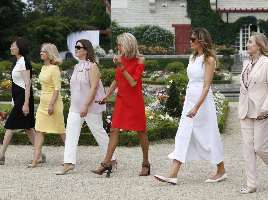 Żony przywódców państw G7