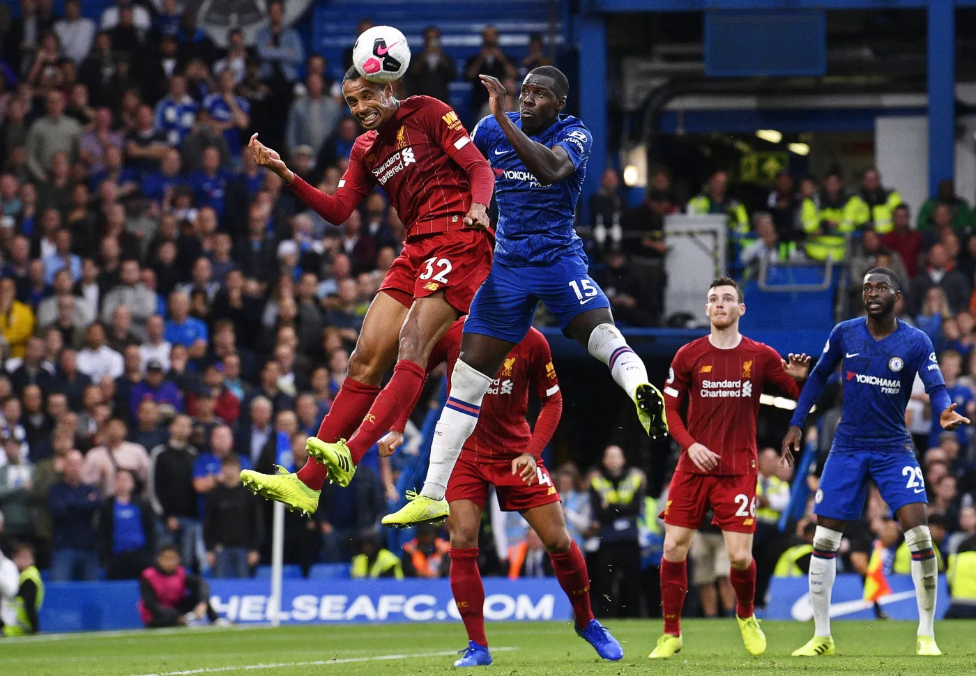 Joel Matip i Kurt Zouma