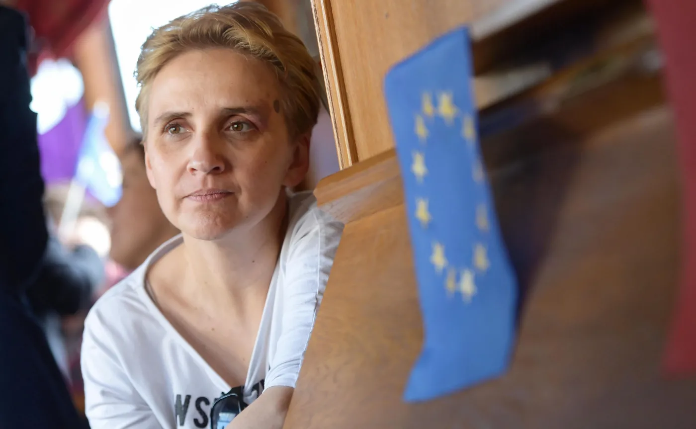 Scheuring-Wielgus o kontrowersjach wokół Biedronia: Ja bym zrezygnowała z mandatu