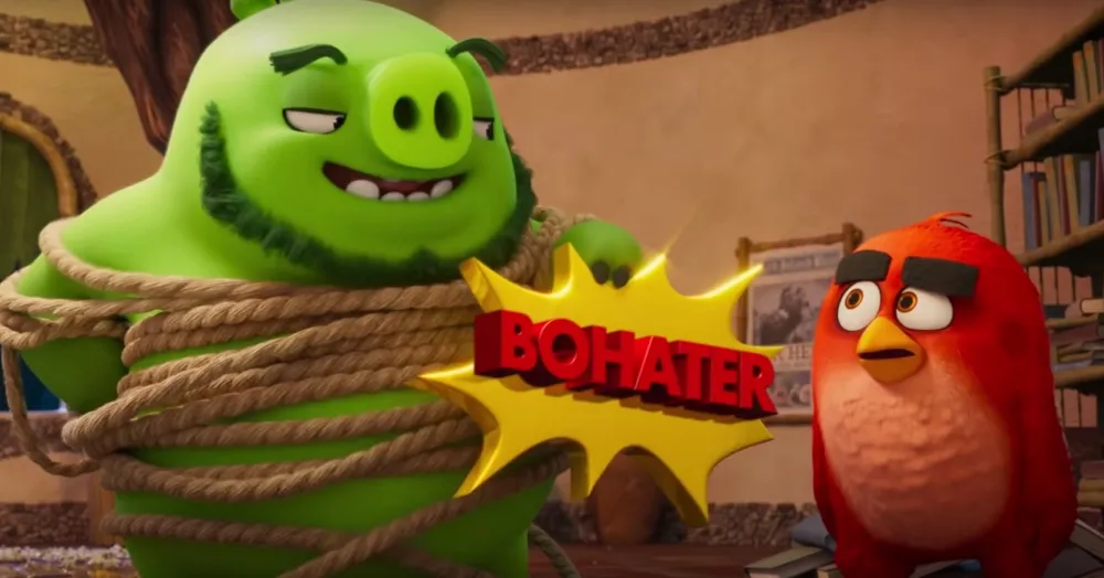 Kadr z "Angry Birds 2 Film"