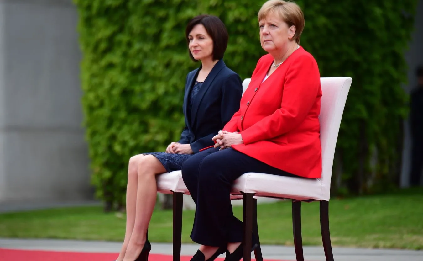 Maia Sandu Angela Merkel