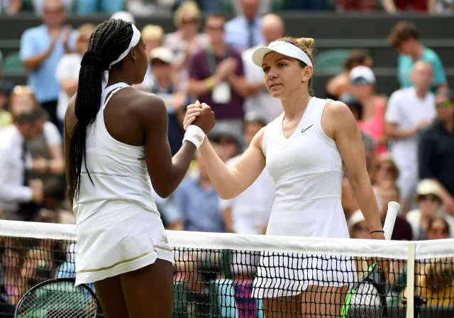 Gauff wyeliminowana w 1/8 finału Wimbledonu. Halep odesłała 15-latkę do domu