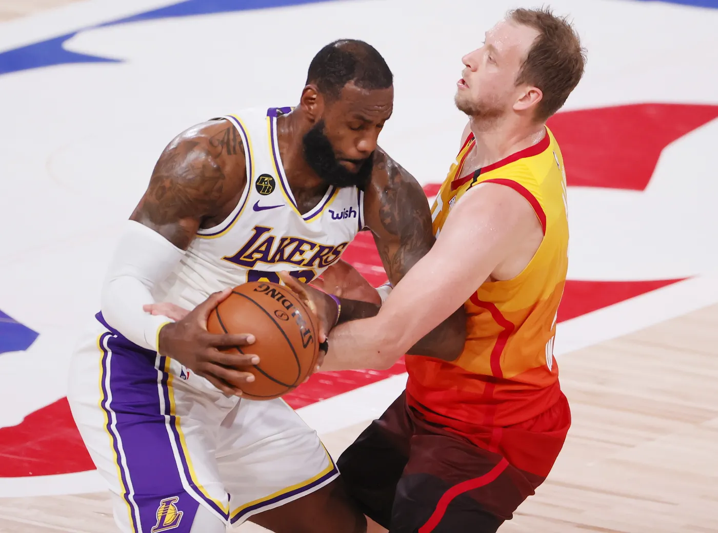 LeBron James i Joe Ingles