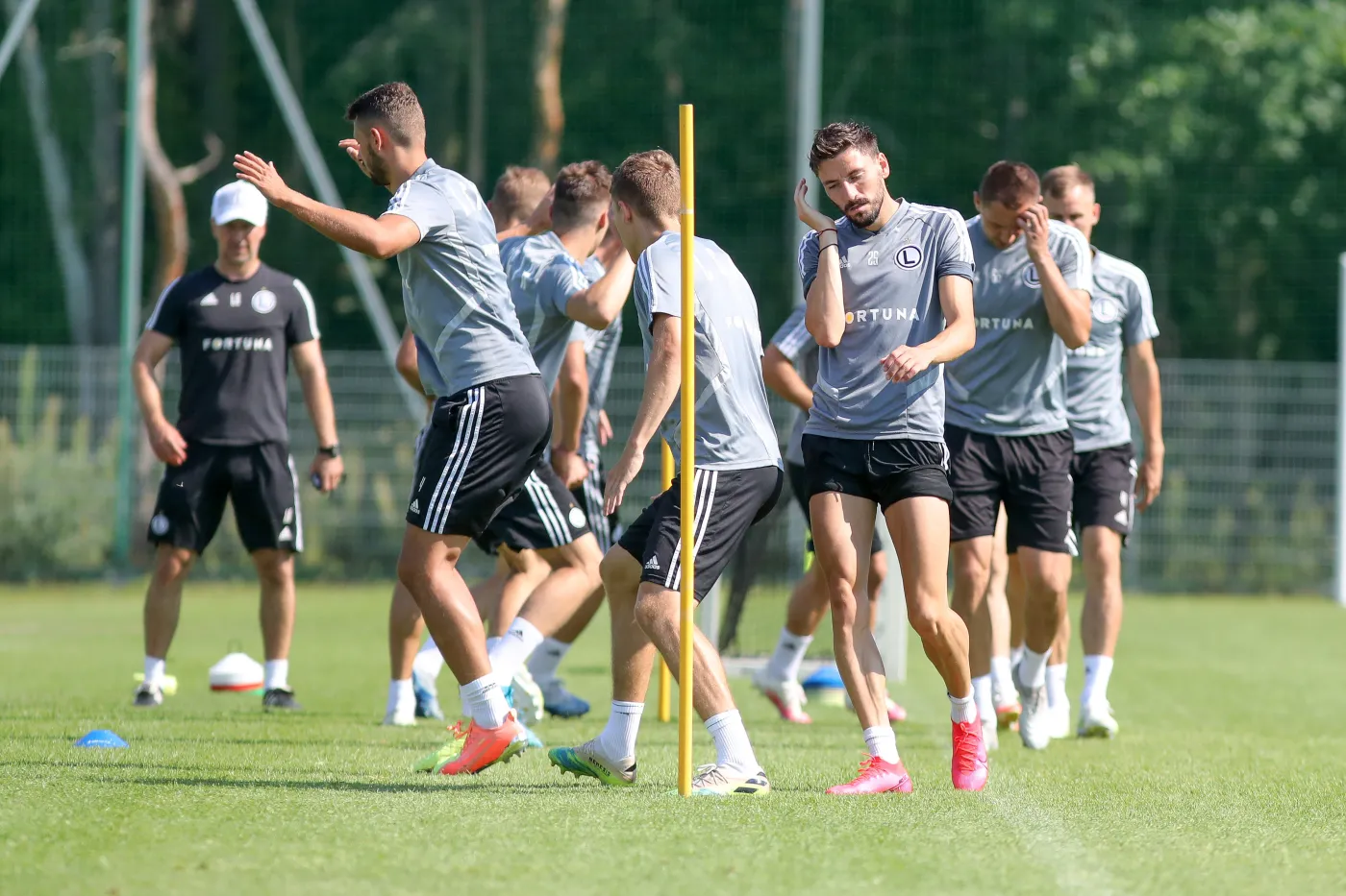 Piłkarze Legii Warszawa